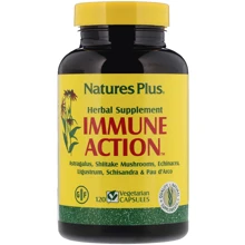 Nature's Plus, Immune Action, 120 Vegetarian Capsules (NTP1068): Форма выпуска Капсулы