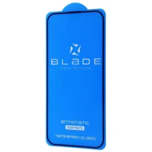 Защитное стекло для iPhone BLADE Tempered Glass Antistatic Series Full Glue Black for iPhone 16 / 15 / 14 Pro: Тип защиты экрана на экран