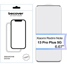BeCover Tempered Glass EDGE Black for Xiaomi Redmi Note 13 Pro+ 5G (713579): undefined undefined