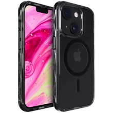 Чехол для iPhone LAUT Crystal Matter X Transparent Black (L_IP22C_CMX_UB) for iPhone 14 Plus: Цвет черный