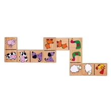 Дерев'яне доміно Viga Toys Звірята (59622): Виробник Viga Toys