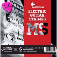 Струна для гитар Струны для электрогитары Gallistrings MS1149JM JAZZ MEDIUM: Тип Комплект струн