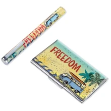 Набор визитницы с ручкой Troika Freedom (PEN13CDC/VW): Производитель Troika