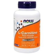 NOW Foods L-Carnitine L-карнитин 85 г: Тип L Карнитин