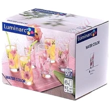 Набір склянок Luminarc Water Color G3863 (6 пр.) (270 мл): undefined undefined