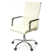 Крісло АКЛАС Кап FX СН TILT Білий (PU White): Тип для персоналу