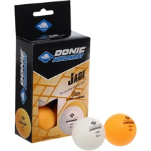 Мячик для настольного тенниса Мячи Donic Jade ball 40+ 6 шт white+orange: undefined undefined