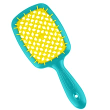 Расческа Janeke Superbrush бирюзовый с желтым: Производитель Janeke