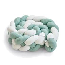 Бампер - косичка Twins Pastel 240 см мятный (2020-K4-240P-14): Производитель Twins