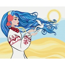Картина по номерам Brushme Окрыленные свободой © Ольга Бочулинская 40х50 см (BS53430): Производитель Brushme