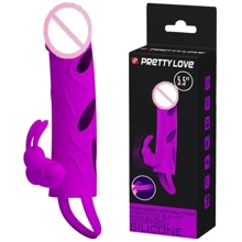 Насадка удлиняющая с вибрацией 5,5 Pretty Love, BI-026216-1: Для кого Для мужчин