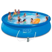 Intex Бассейн наливной 28158 Easy Set круглый, 457х84 см, 9792 л, фильтр-насос: undefined undefined