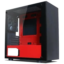 Корпус Технологія Nexus M Black/Red (TW-CA-NEXUS-M-BR): Форм-фактор материнської плати MicroATX/Mini-ITX