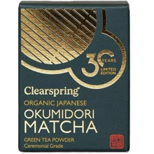 Чай Clearspring Limited Edition Organic Japanese Okumidori Matcha - Ceremonial Grade Матч церемоніальний 30 г (5021554004998): undefined undefined