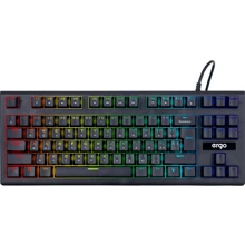 Клавіатура ERGO KB-910 ENG/RUS/UKR Black: Підключення дротове