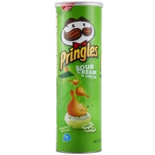 Sour Cream Onion Pringles 165 г (DL13306): Вес нетто 165 г