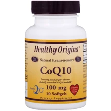 Healthy Origins CoQ10 100 mg 10 Softgels Коензим Q10: Тип Коензим