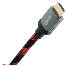 Кабель и переходник Extradigital HDMI to HDMI, 3m, v2.0, 28 AWG, Gold, Nylon, 2xFerrites (KBH1634): Тип кабель