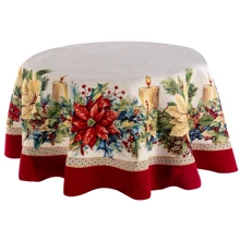 Скатерть гобелен Lefard Home Textile Catalina 140 см круг (732-368): Тип скатерть