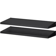 Полиця для настінних напрямних ІКЕА BROR 85х40 см (005.704.20): Виробник Ikea