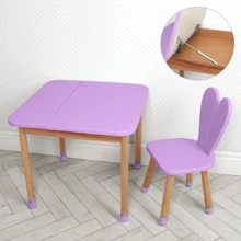 Столик зі стільцем Bambi Зайчик 04-025VIOLET-BOX: Вік дитини от 2-х лет