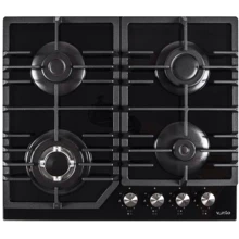 Варочная поверхность газовая Ventolux HSF640-W3G CESBT (BK): Размеры для встраивания (ШxГ) 55x47 см