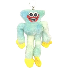 Bambi Хаги Ваги Киси Миси - Huggy Wuggy PJ-030 брелок 23 см (Белый-бирюзовый): Тип сказочные и мифические существа