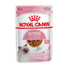 Влажный корм Royal Canin Kitten Instinctive in Gravy для котят до 12 мес 85 г (9003579308943): Тип Влажный корм