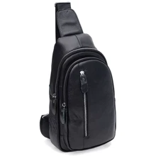 Чоловіча сумка-слінг Keizer чорна (K15609bl-black): Стать Мужской