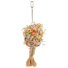 Игрушка для попугаев Flamingo Papyr Parakeet Toy Bouquet 10х11х41 см: undefined undefined