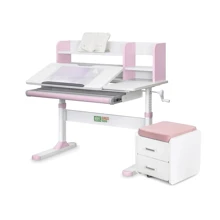 Комплект S ErgoKids TH-330 Pink парта + тумба (TH-330 + BD C3_PINK): Возраст ребенка от 4-х лет