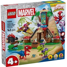 Конструктор LEGO Spidey Битва Паука и раптора Гобби в штаб-доме на дереве 143 детали (11200): Количество деталей, шт. 143