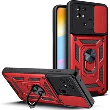 Чехол для телефонов Mobile Case Camshield Serge Magnetic Ring Red for Xiaomi Redmi 10C: Совместимость Xiaomi Redmi 10C