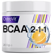 Аминокислота для спорта OstroVit BCAA 2-1-1 200g orange: Вкус Апельсин