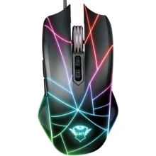Мышь Trust GXT 160X Ture RGB Led USB Black (23797): Интерфейс подключения проводная USB