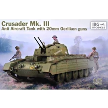 Модель IBG Models Танк Крусейдер Мк. III с противовоздушными орудиями Эрликон 20-мм. (IBG72070): Производитель IBG Models