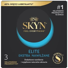 Презервативи SKYN Ekstra Nawilżanel 3 шт: Тип Без латексу