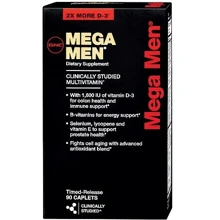 GNC Mega Men 90 caps: Пол Мужской