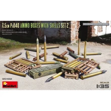 Ящики MINIART для боеприпасов PaK 40 7,5 со снарядами (набор №2) (MA35402): Производитель MiniArt