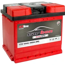 CARBON 50 Ah/12V (0) Euro (CRB50-00): Ємність, Ач 50