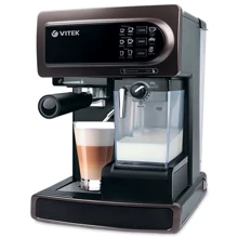 Кофеварка Vitek VT-1517 BN: Тип рожковая кофеварка эспрессо