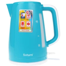 Електрочайник Saturn ST-EK8435 Turquoise: Потужність, Вт Потужність 2200 Вт