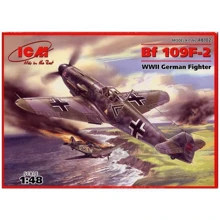Немецкий истребитель Messerschmitt Bf-109F-2 WWII German fighter (ICM48102): Производитель ICM
