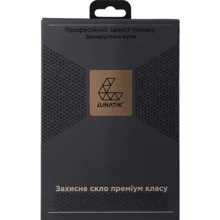 Защитное стекло для iPhone Lunatik Premium Tempered Glass 3D Full Cover Black for iPhone 15 Pro Max: Тип защиты экрана на экран