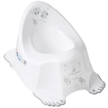 Горщик Tega Baby Сова з протиковзкою гумою та музикою Білий (PO-047-103): Колір белый