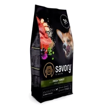 Сухой корм Savory All Breed Sterilised rich in FreshTurkey с индейкой для стерилизованных собак 3 кг (4820232631508): Тип Сухой корм
