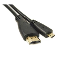 Кабель и переходник PowerPlant HDMI A to HDMI D (micro), 2.0m (KD00AS1274): Тип кабель