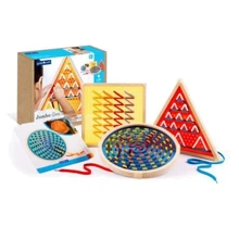 Шнурівка Guidecraft Manipulatives Великі фігури (G6804): Тип шнурівка