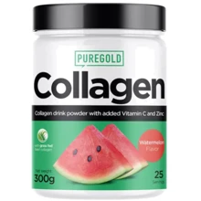 Pure Gold Collagen 300 g / 25 servings / Watermelon: Пол Унисекс