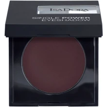 IsaDora Single Power Eye Shadow № 04 Black Plum Тени для век компактные 2.2 g: Вид Тени для век